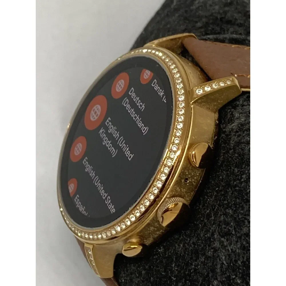 Fossil Gen 4 Authentic Digital Dial Smart Watch Custom Band FTW6015 LT311